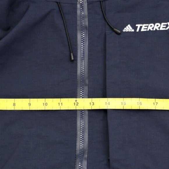 Adidas TERREX 3-LAYER NYLON SNOW JACKET Men's Size L HH9050 Waterproof New - Picture 11 of 16